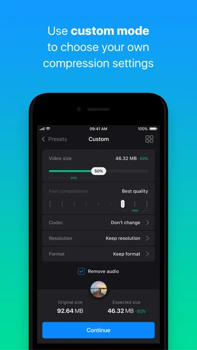 Video Compressor — Clideo স্ক্রিনশট