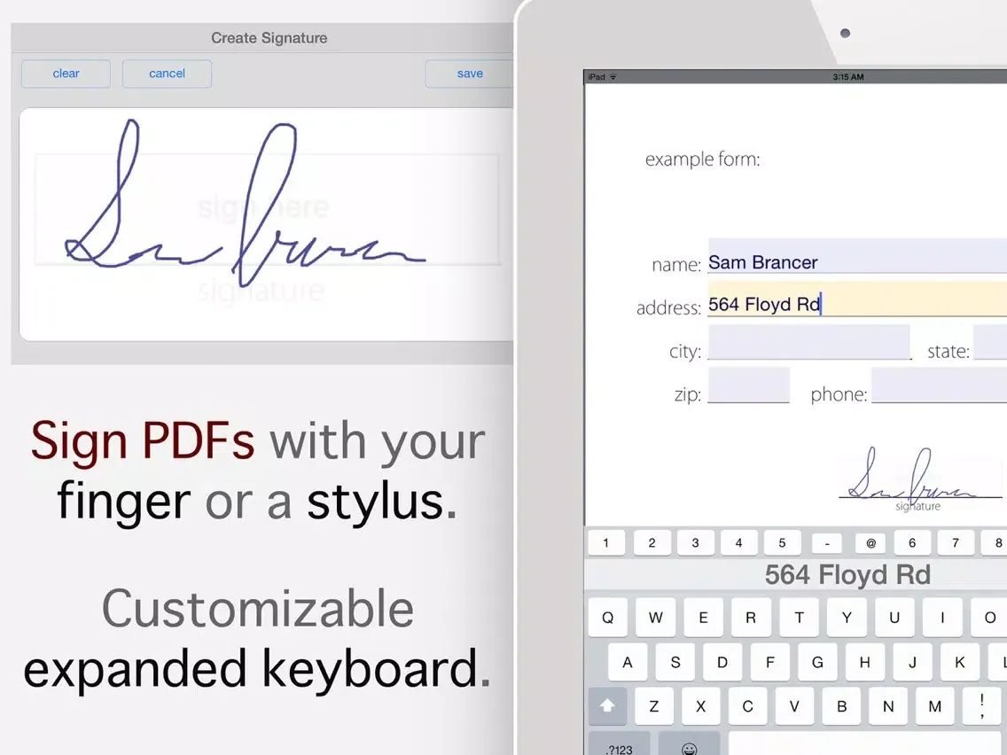 Clipboard PDF Pro iPad  سکرین شاٹس