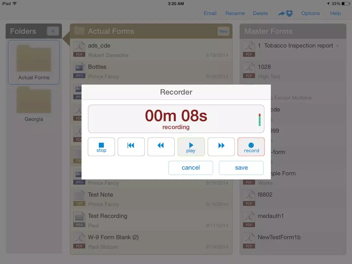 Clipboard PDF Pro iPad  سکرین شاٹس