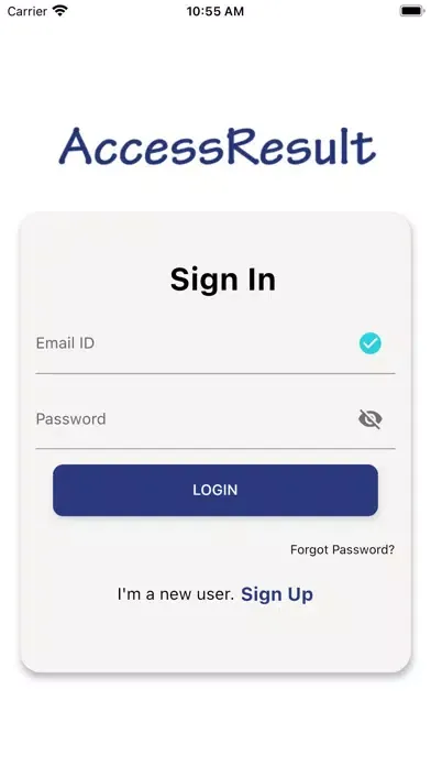 Access Result Ekran Görüntüleri