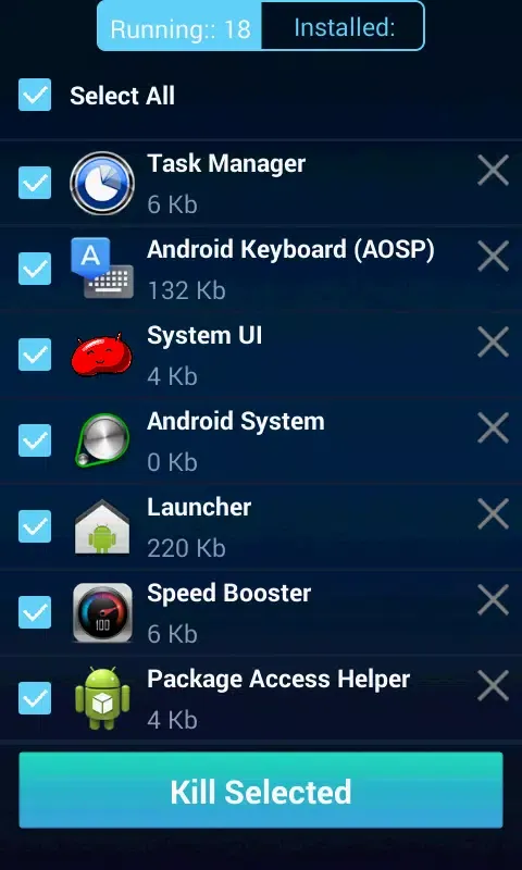 Task Manager Screenshots