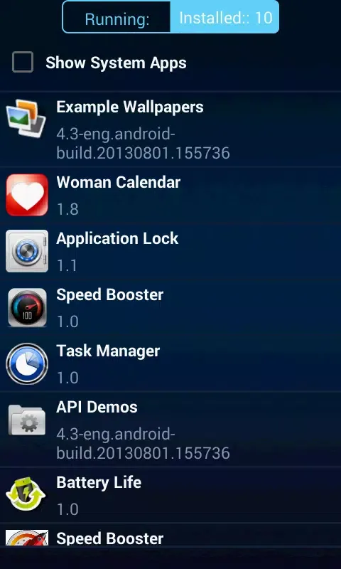 Task Manager Screenshots
