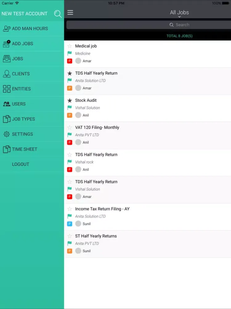 Capturas de pantalla de 55 Miles iPad 