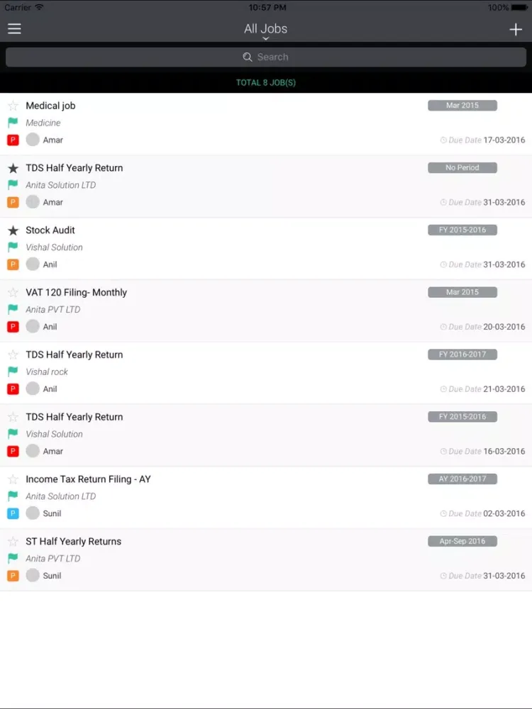 Capturas de pantalla de 55 Miles iPad 