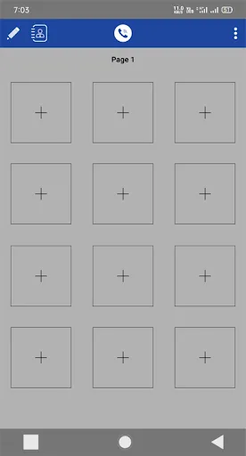 Zrzuty ekranu Speed Dial