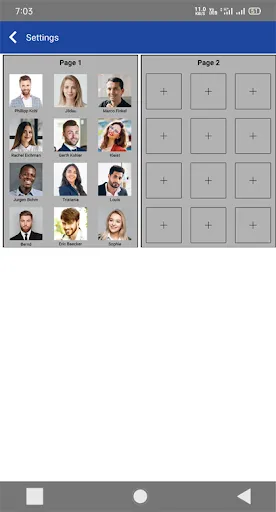 Zrzuty ekranu Speed Dial
