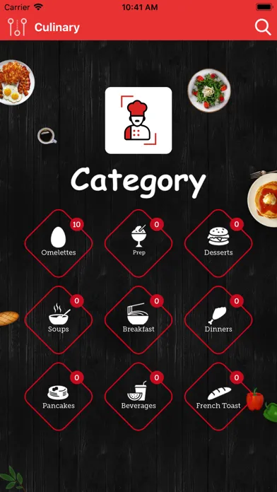 Culinary سکرین شاٹس