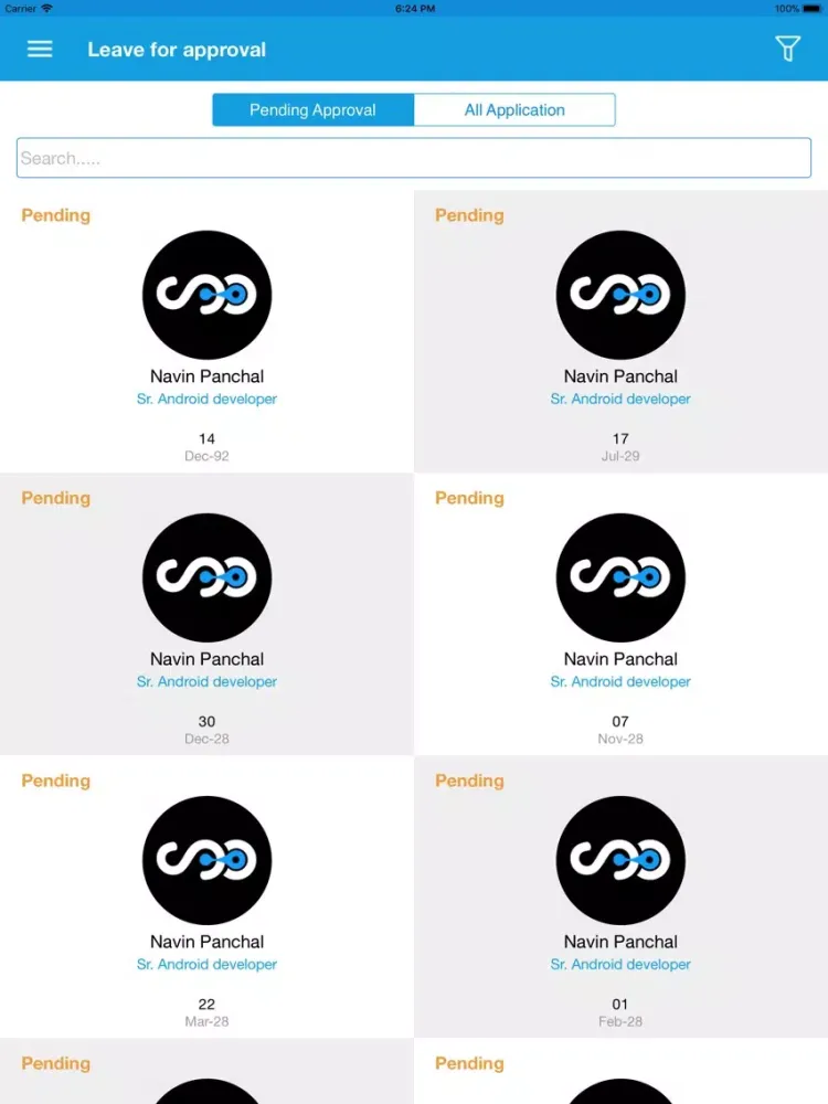 Zrzuty ekranu Softqube OMS iPad 