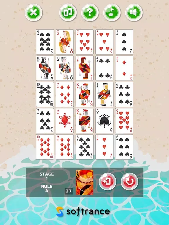 Capturas de tela do Monte Carlo Solitaire SP iPad 