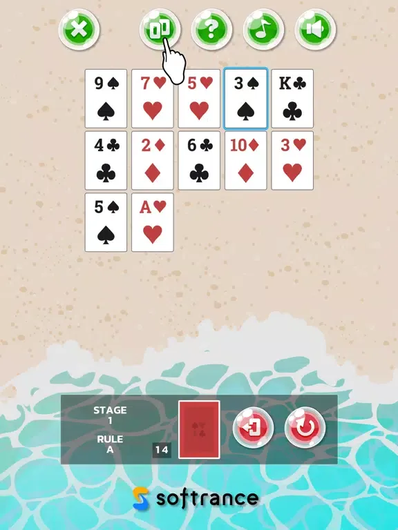 Capturas de tela do Monte Carlo Solitaire SP iPad 