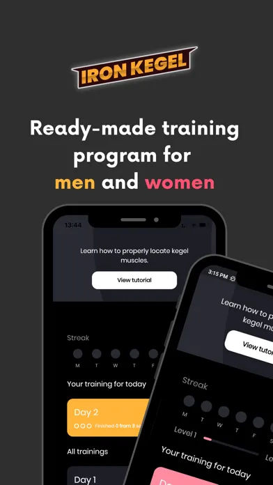 Iron Kegel Trainer Exercises应用截图