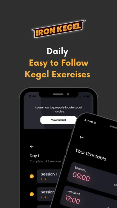 Iron Kegel Trainer Exercises应用截图