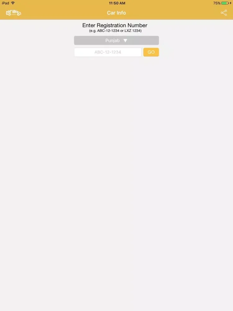 Capturas de pantalla de Car Registration Info iPad 