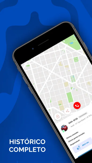 Ảnh chụp màn hình của Áries Tracker Automotivos