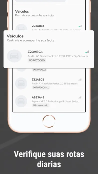 AutoLocaliza 24HRS Ekran Görüntüleri
