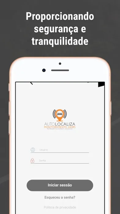 AutoLocaliza 24HRS Ekran Görüntüleri