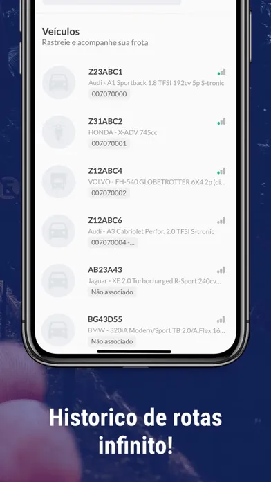 Autovip Rastreamento سکرین شاٹس