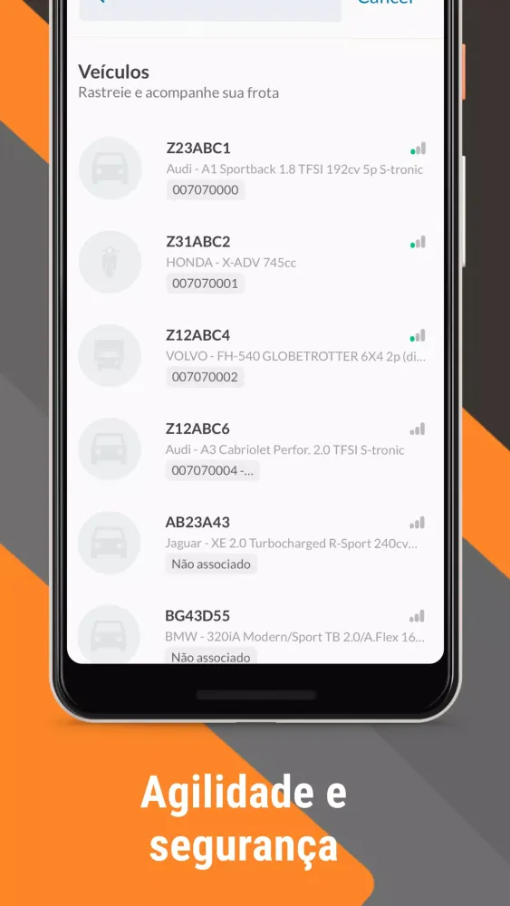 BRAVO TECH RASTREAMENTO Screenshots