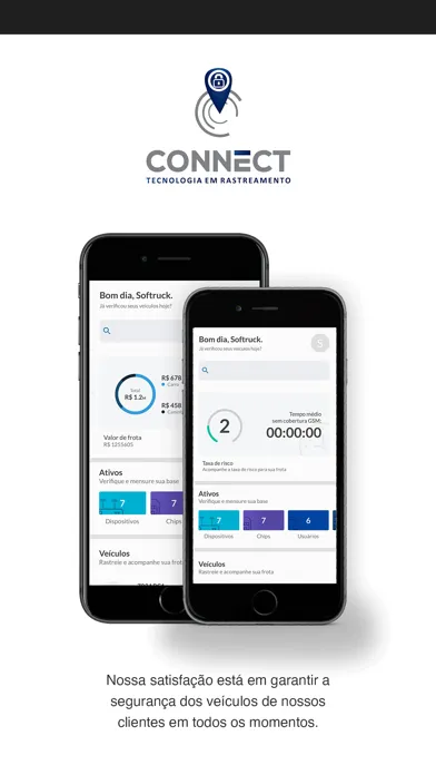 Captures d'écran de Connect Rastreamento