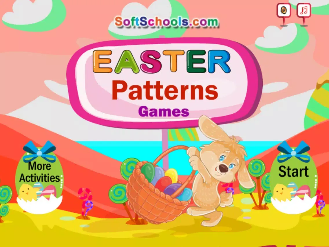 Tangkapan skrin Easter Patterns Game iPad 