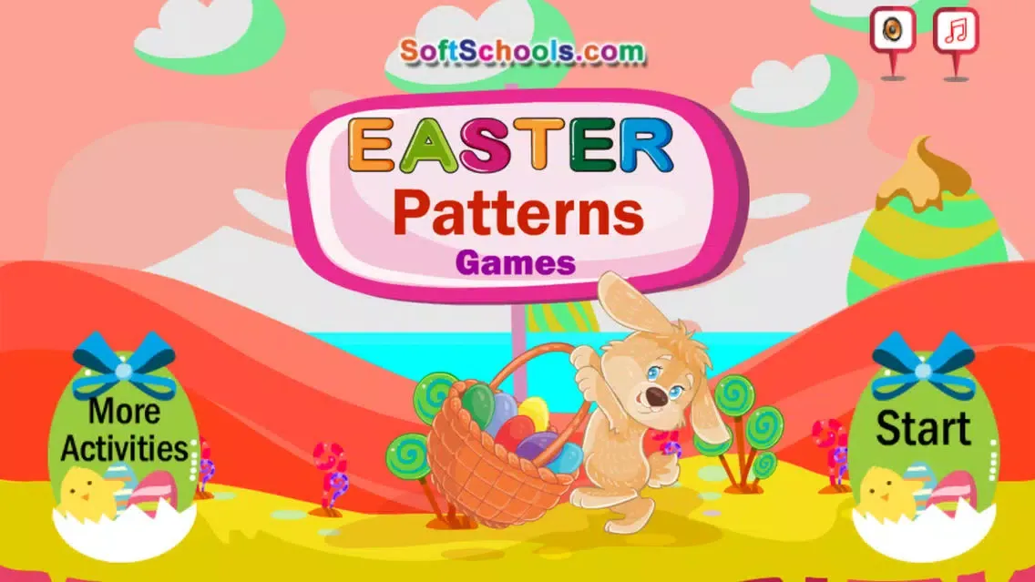 Tangkapan skrin Easter Patterns Game