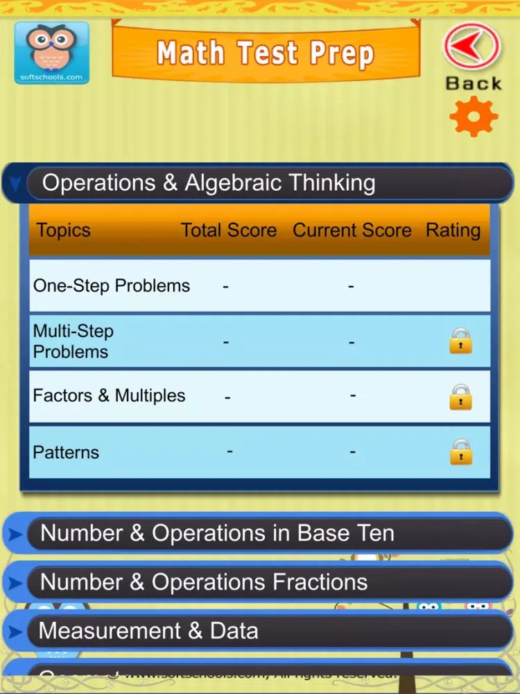 Скриншоты 4th Grade Math Test Prep iPad 