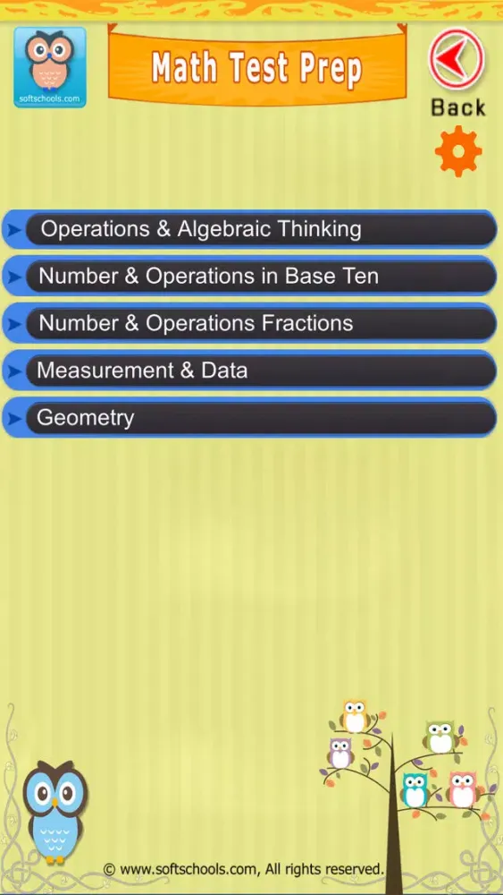 Скриншоты 4th Grade Math Test Prep