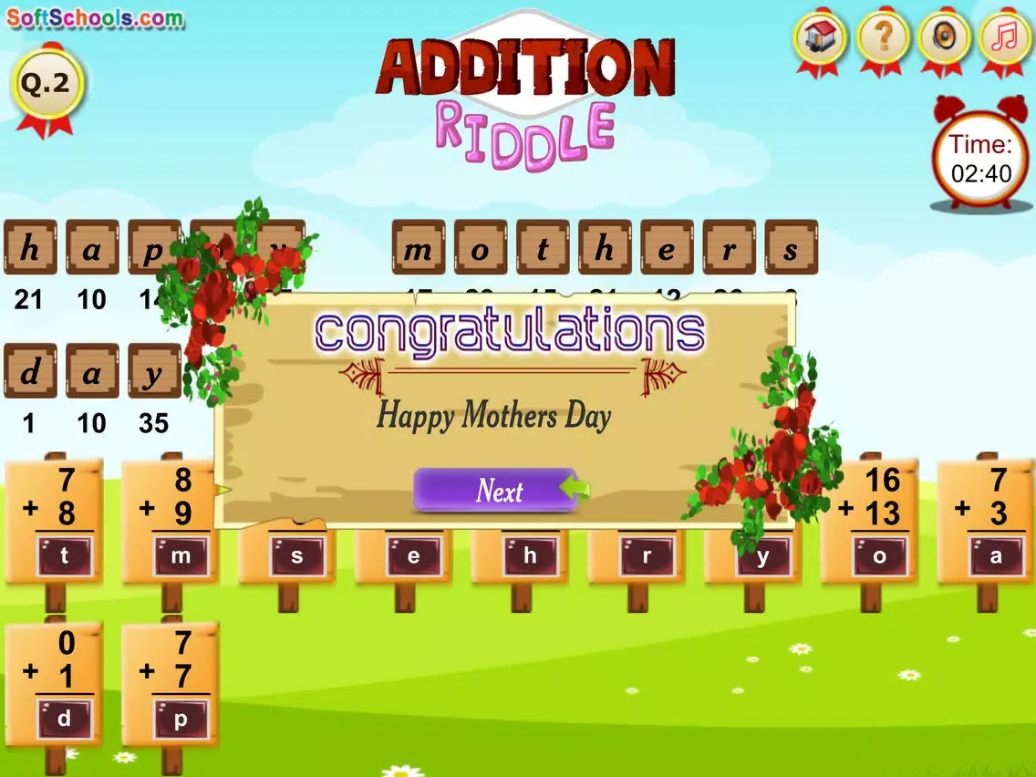 ภาพหน้าจอของ Math Riddle Game iPad 