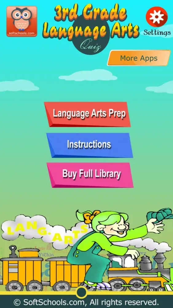 Ảnh chụp màn hình của 3rd Grade Language Arts