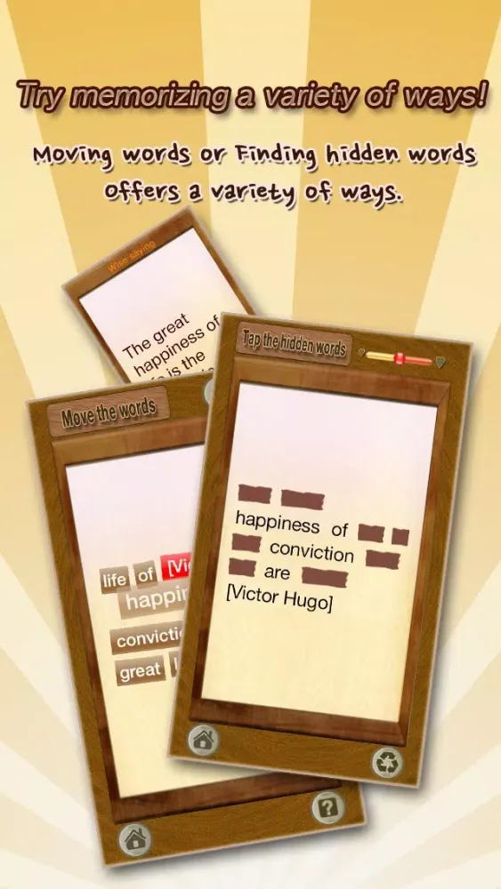 Tangkapan skrin Memory Verse Cards