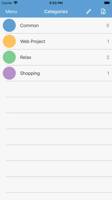 Notepad: notes, checklist سکرین شاٹس