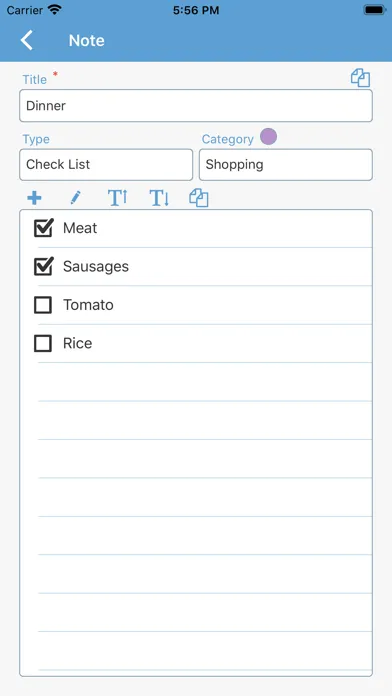 Tangkapan skrin Notepad: notes, checklist Pro