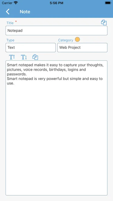 Tangkapan skrin Notepad: notes, checklist Pro