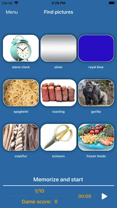Brain and memory training应用截图