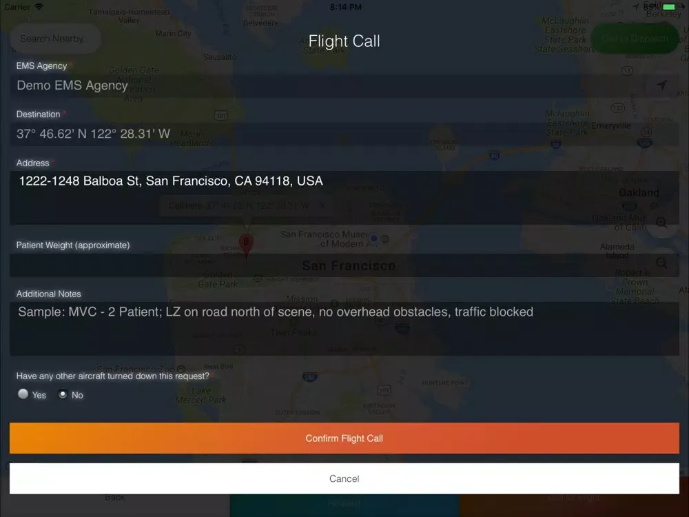 AirCare 1 iPad  स्क्रीनशॉट