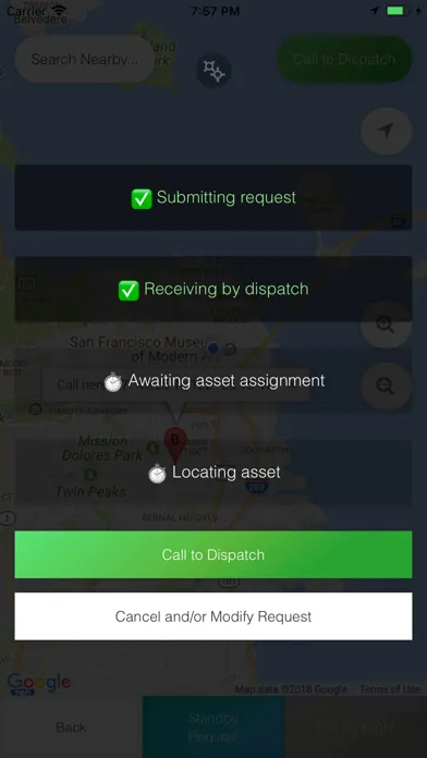 ภาพหน้าจอของ LFN Respond