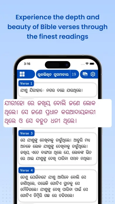 Captures d'écran de Oriya Bible - Holy Bible Pro