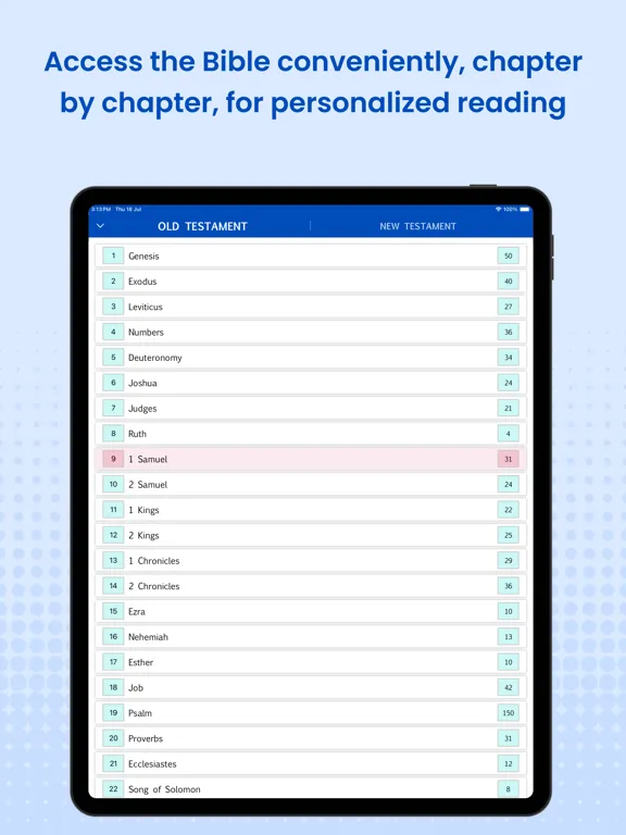 Tangkapan skrin Amplified Bible Pro (AMP) iPad 