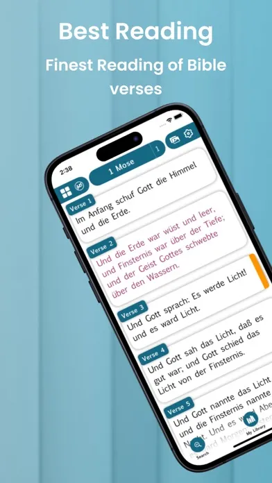 Capturas de tela do Elberfelder Bible