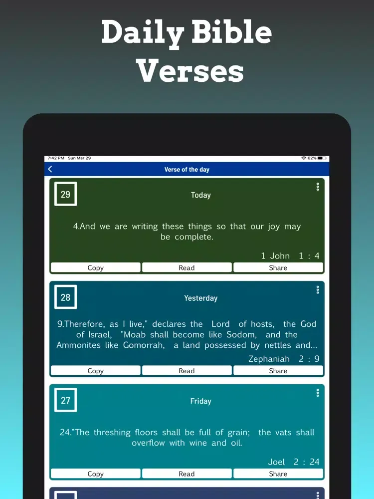 NLT - (New Living Translation) iPad 应用截图