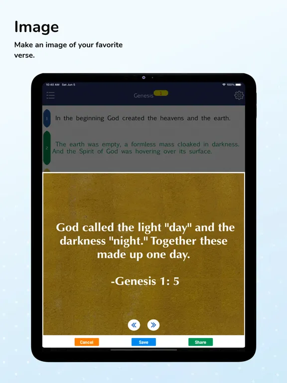 تصاویر 1599 Geneva Bible (GNV) iPad 