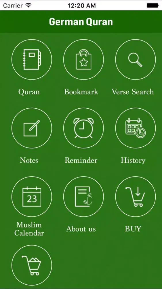Скриншоты German Quran