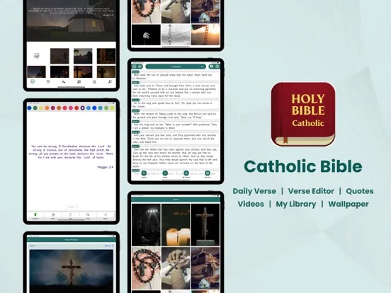 Catholic Bible. iPad  Screenshots