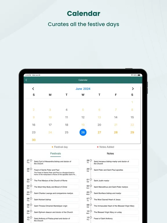 Catholic Bible. iPad  Screenshots