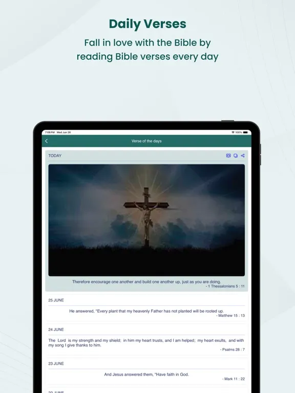 Catholic Bible. iPad  Screenshots