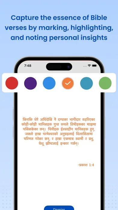 Capturas de tela do Nepali Bible Pro - Holy Bible