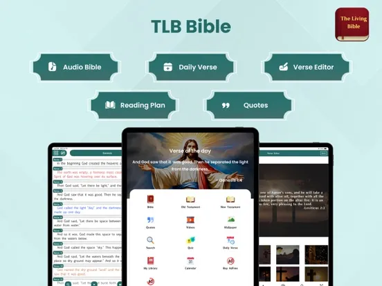 تصاویر The Living Bible iPad 