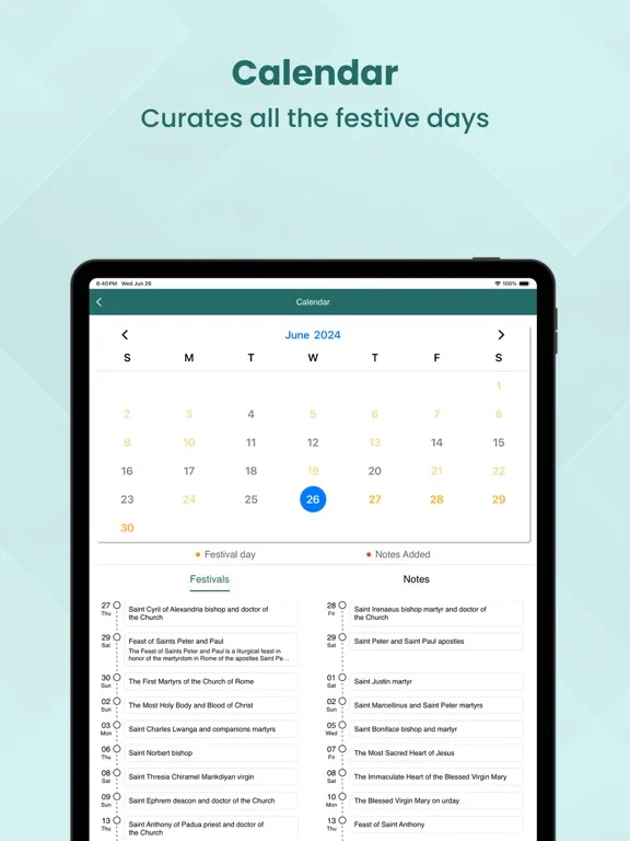 تصاویر The Living Bible iPad 
