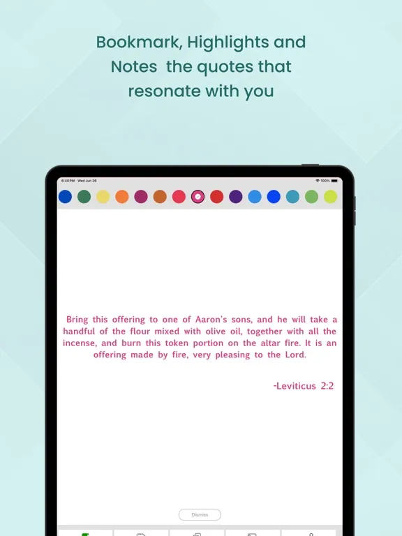 تصاویر The Living Bible iPad 