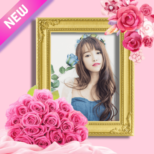 Rose Flower Photo Frames Rose Flower Photo Frames